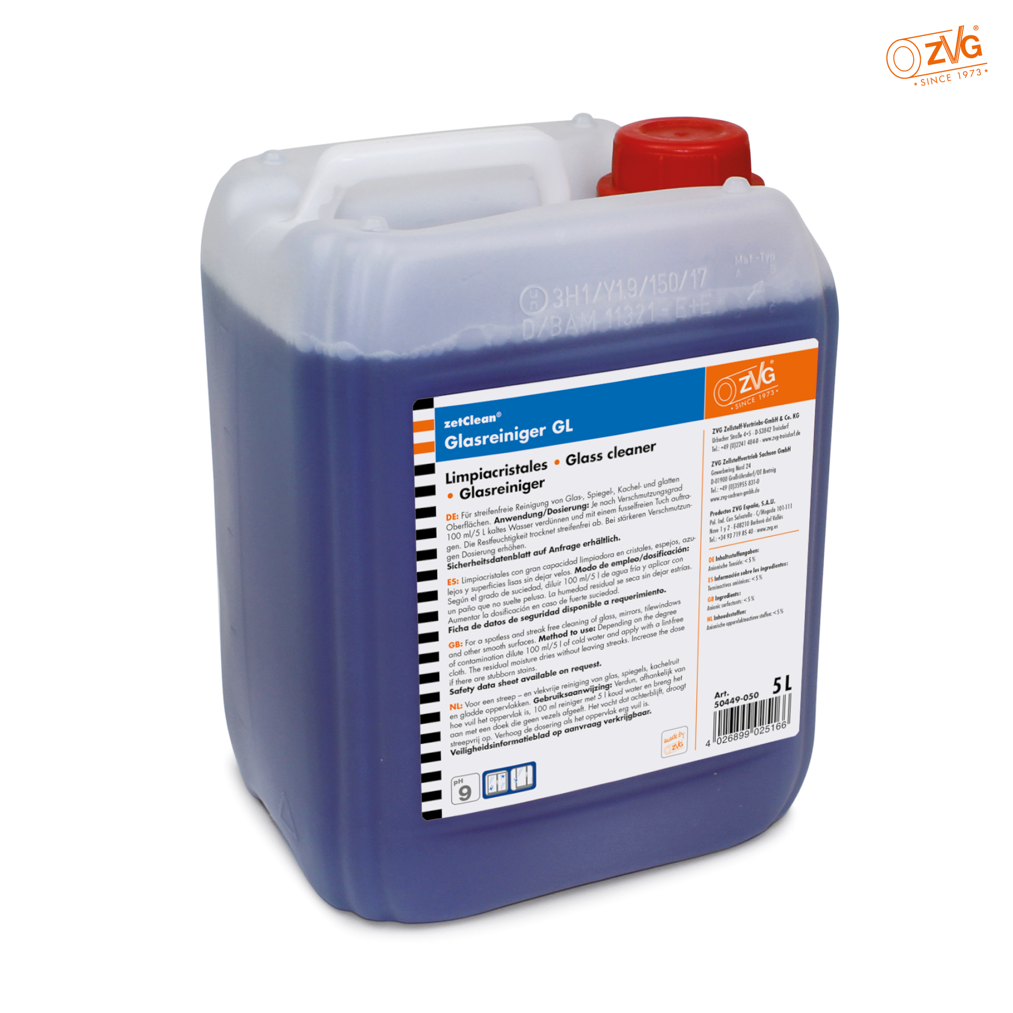 Glasreinger 5l Kanister