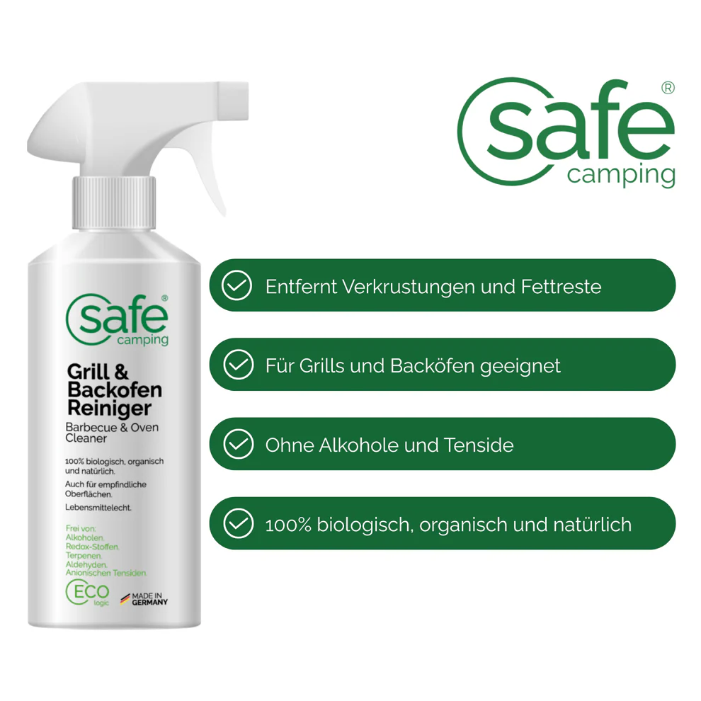 SAFE CAMPING Grill- & Backofen-Reiniger 500ml SAFE CAMPING Grill- & Backofen-Reiniger 500ml