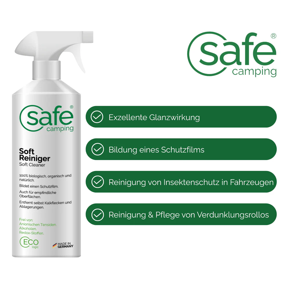SAFE CAMPING Soft-Reiniger 500ml SAFE CAMPING Soft-Reiniger 500ml